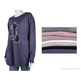 Фотография Кофта женская Весна/осень 4277-164 mix (10 шт. р.сетка One size) "Мир" недорого оптом от прямого поставщика