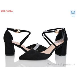 Фотография Туфли женские стильные Весна/осень QQ114-1 (6 пар р.36-41) "QQ&Панда" недорого оптом от прямого поставщика