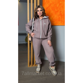 Костюм жіночий прогулянковий вельветовий на хутрі (46-60) "LADA" недорого від прямого постачальника