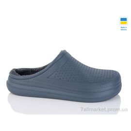 Калоші чоловічі Зима Сабо 115 т.синій (6 пар р.41-45) "Inblue" недорого оптом від прямого постачальника