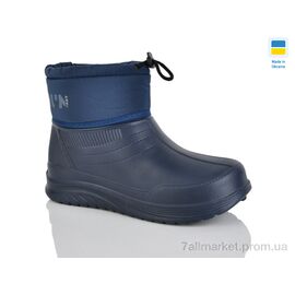 Чоботи з піни жіночі Зима D390-1N т.синій (6 пар р.37-41) "Inblue" недорого оптом від прямого постачальника