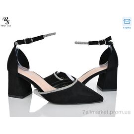 Туфлі жіночі стильні Весна/осінь QQ92-1 (8 пар р.36-41) "Red Sun" недорого оптом від прямого постачальника