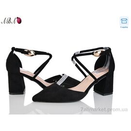 Туфлі жіночі стильні Весна/осінь QQ1ABA14-1 (6 пар р.36-41) "Aba" недорого оптом від прямого постачальника