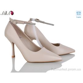 Фотография Туфли женские стильные Весна/осень QQ9ABA9-3 (6 пар р.36-40) "Aba" недорого оптом от прямого поставщика