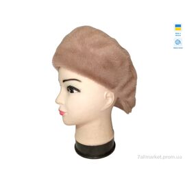 Кепка жіноча Весна/осінь Кенголка 0589 бежевий (4 шт. р.сітка56-60) "Mabi" недорого оптом від прямого постачальника