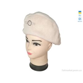 Кепка жіноча Весна/осінь Кенголка 0598 св.бежевий (4 шт. р.сітка56-60) "Mabi" недорого оптом від прямого постачальника