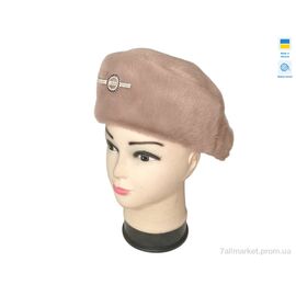 Кепка жіноча Весна/осінь Кенголка 0599 бежевий (4 шт. р.сітка56-60) "Mabi" недорого оптом від прямого постачальника