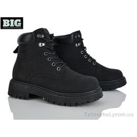 Черевики жіночі стильні Зима B2113-1 (8 пар р.36-41) "BIG" недорого оптом від прямого постачальника