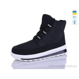 Дутики жіночі утеплені Зима 1118 чорний-білий (8 пар р.36-41) "DeMur" недорого оптом від прямого постачальника