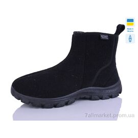 Фотография Бурки мужские зима 1103A чорний (8 пар р.41-45) "DeMur" недорого оптом от прямого поставщика