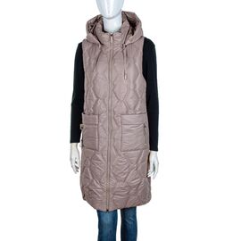 Фотография Жилетка женская 965-1 (12116) beige р.XL-5XL "Obuv OK2" недорого оптом от прямого поставщика