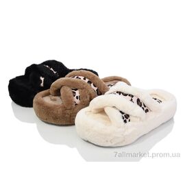 Тапки жіночі для будинку Весна/осінь N1332 mix (12 пар р.37-40) "Lot Shoes" недорого оптом від прямого постачальника