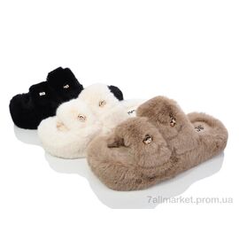 Тапки жіночі для будинку Весна/осінь N1325 mix (12 пар р.35-40) "Lot Shoes" недорого оптом від прямого постачальника