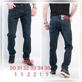 Джинси чоловічі 8095 blue р.30-36 "God Baron" недорого оптом від прямого постачальника
