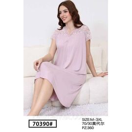 Нічна сорочка жіноча розміри 54-62 (2кв) "FLOWER" купити недорого від прямого постачальника