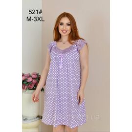 Нічна сорочка жіноча розміри 50-58 "FLOWER" купити недорого від прямого постачальника