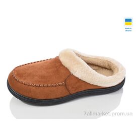 Тапки жіночі для будинку Весна/осінь T05 рудий (8 пар р.37-41) "Крок" недорого оптом від прямого постачальника