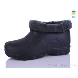 Калоші жіночі Зима 130A чорний (6 пар р.37-41) "DeMur" недорого оптом від прямого постачальника