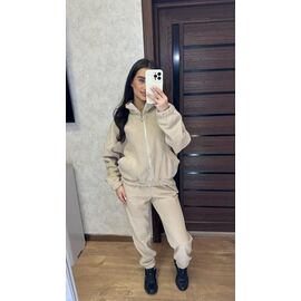 Костюм спортивний жіночий 088 beige р.42-50 "VALENTINA" недорого оптом від прямого постачальника