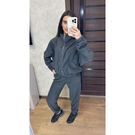 Костюм спортивний жіночий 088 d.grey р.42-50 "VALENTINA" недорого оптом від прямого постачальника