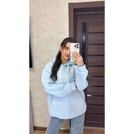 Фотография Худи женское 1 l.blue р.42-52 "VALENTINA" недорого оптом от прямого поставщика