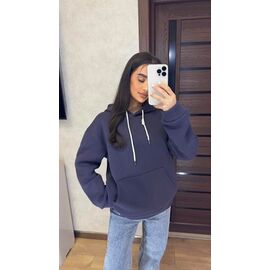 Фотография Худи женское 1 navy р.42-48 "VALENTINA" недорого оптом от прямого поставщика