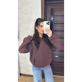 Фотография Худи женское 2 brown р.42-48 "VALENTINA" недорого оптом от прямого поставщика