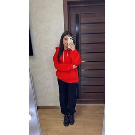 Костюм спортивний жіночий VL122 red р.42-50 "VALENTINA" недорого оптом від прямого постачальника