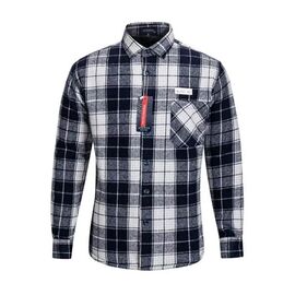 Фотография Рубашка мужская тёплая W2569 black р.XL-5XL "Verton" недорого оптом от прямого поставщика