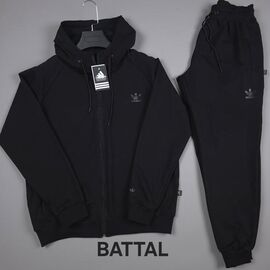 Фотография Костюм спортивный мужской W2584 black р.50-58 "Verton" недорого оптом от прямого поставщика