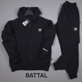 Фотография Костюм спортивный мужской W2585 black р.50-58 "Verton" недорого оптом от прямого поставщика