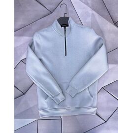 Худи чоловічий W2590 grey р.S-2XL "Verton" недорого оптом від прямого постачальника