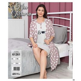 Фотография Комплект женский DS403-61261 beige р.S-XL "DONELLA" недорого оптом от прямого поставщика