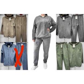 Фотография Костюм женский 125-126 grey р.2XL-5XL "Kaffir Lily" недорого оптом от прямого поставщика