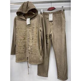 Фотография Костюм женский C116 beige р.2XL-5XL "Kaffir Lily" недорого оптом от прямого поставщика