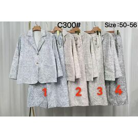 Фотография Костюм женский C300-1 grey р.50-56 "Kaffir Lily" недорого оптом от прямого поставщика