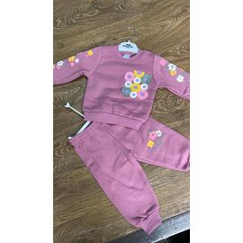 Костюм дитячий спортивний теплий на дівчинку PR686 pink р.0.9-2 "Proschenko" недорого оптом від прямого постачальника