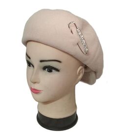 Шапка зимова жіноча 0601 beige р.56-60 "Mabi" недорого оптом від прямого постачальника