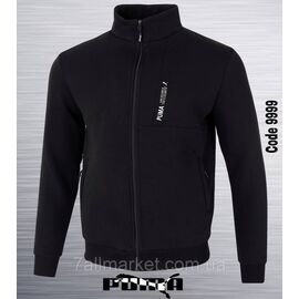 Батник-худі чоловічий на флісі Пума батал розміри 2XL-6XL "REMAIN" недорого від прямого постачальника