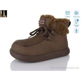 Фотография Ботинки детские удобные зима B-LH1021-4PU (8 пар р.31-36) "Lilin" недорого оптом от прямого поставщика