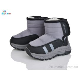 Дутики дитячі утеплені Зима T711-1-2 (8 пар р.22-27) "BBT" недорого оптом від прямого постачальника