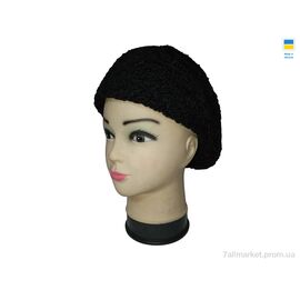 Кепка жіноча Весна/осінь Кенголка 0604 чорний (4 шт. р.сітка56-60) "Mabi" недорого оптом від прямого постачальника