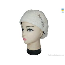 Кепка жіноча Весна/осінь Кенголка 0610 білий (4 шт. р.сітка56-60) "Mabi" недорого оптом від прямого постачальника