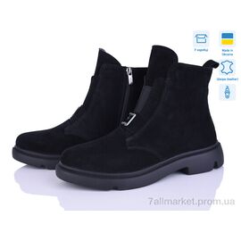 Фотография Ботинки женские стильные Весна/осень 374-1d (6 пар р.37-40) "Ailinda" недорого оптом от прямого поставщика