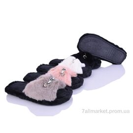 Тапки жіночі для будинку Весна/осінь WP617 mix (6 пар р.36-41) "Vladimir" недорого оптом від прямого постачальника