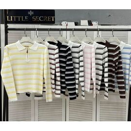 Фотография Свитер женский 3881 white-black р.one size "Little Secret" недорого оптом от прямого поставщика