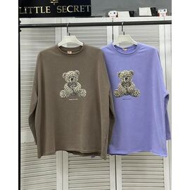 Фотография Свитер женский 500264 lilac р.one size "Little Secret" недорого оптом от прямого поставщика