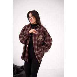 Фотография Рубашка женская 7356 wine р.one size "Little Secret" недорого оптом от прямого поставщика