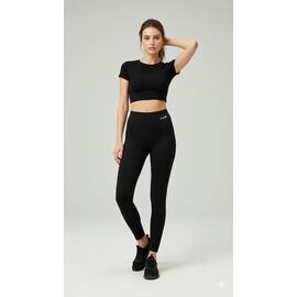 Фотография Лосины женские тёплые 983 black р.M-3XL "Little Secret" недорого оптом от прямого поставщика