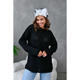 Светр жіночий 8171 black р.42-46 "Karon" недорого оптом від прямого постачальника